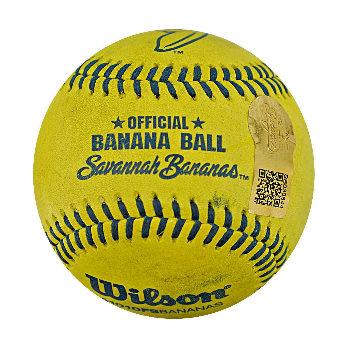 Chase Achuff Party Animals Double Game Used Banana Ball 2.27.26 FSU Tallahassee Florida