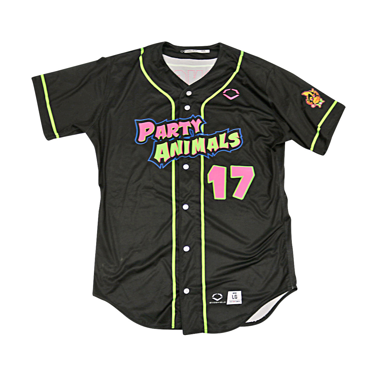 Dalton Ponce Party Animals Game Worn Jersey from June 6-7, 2025 in Charlotte