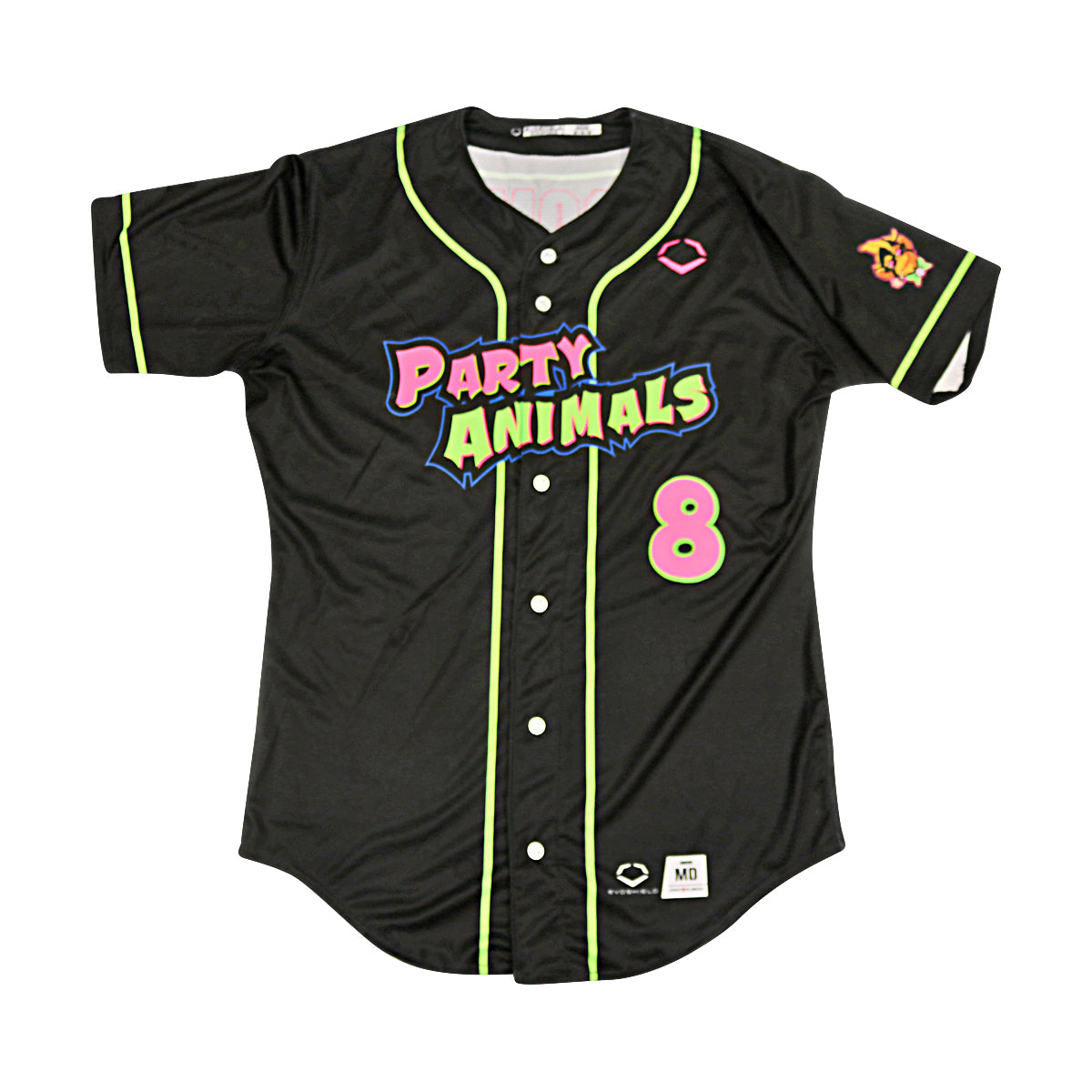 Bryson Bloomer Party Animals Game Worn Jersey from June 6-7, 2025 in Charlotte
