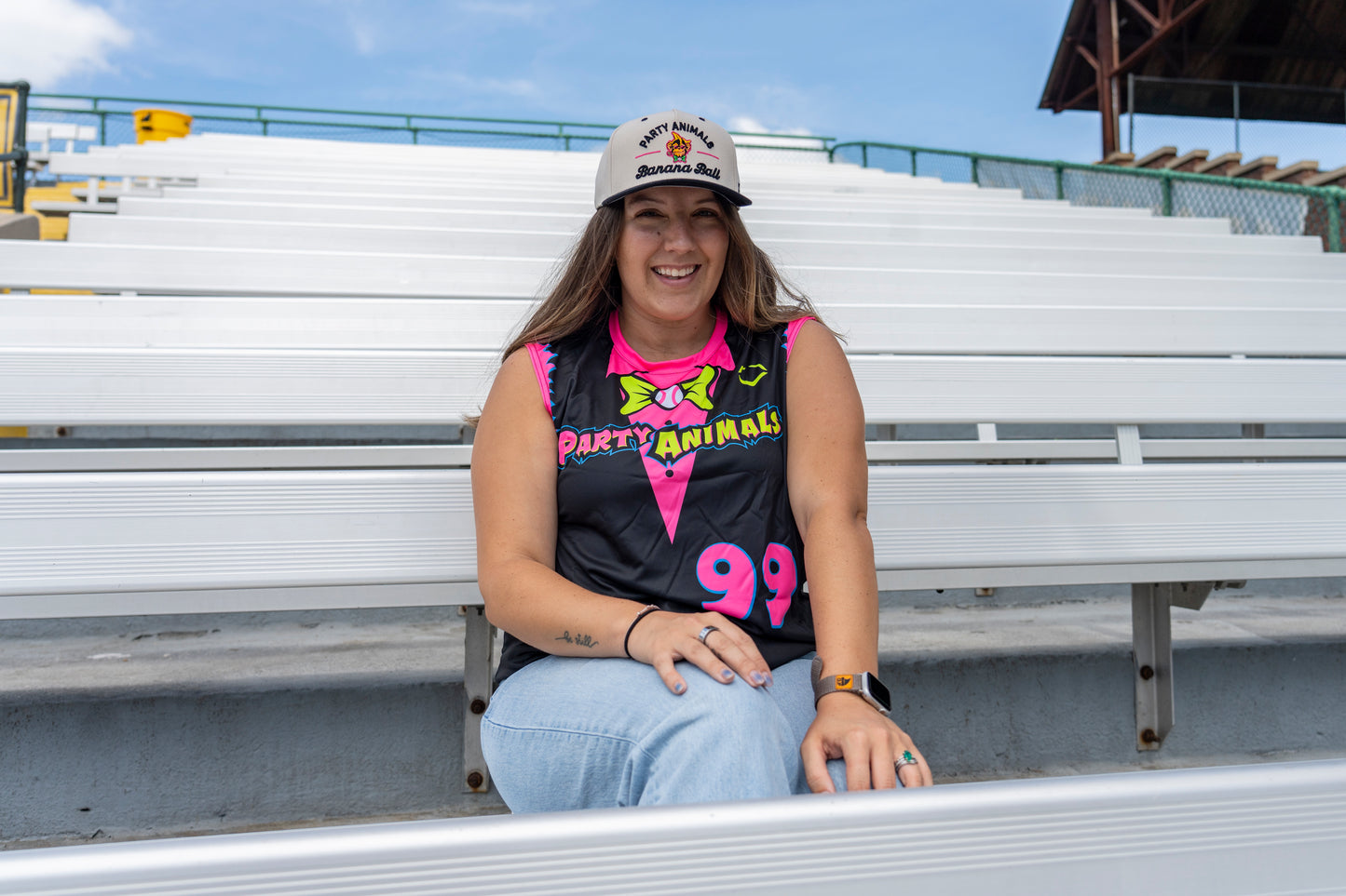 Party Animals CapX Canvas Two Tone Adjustable Hat