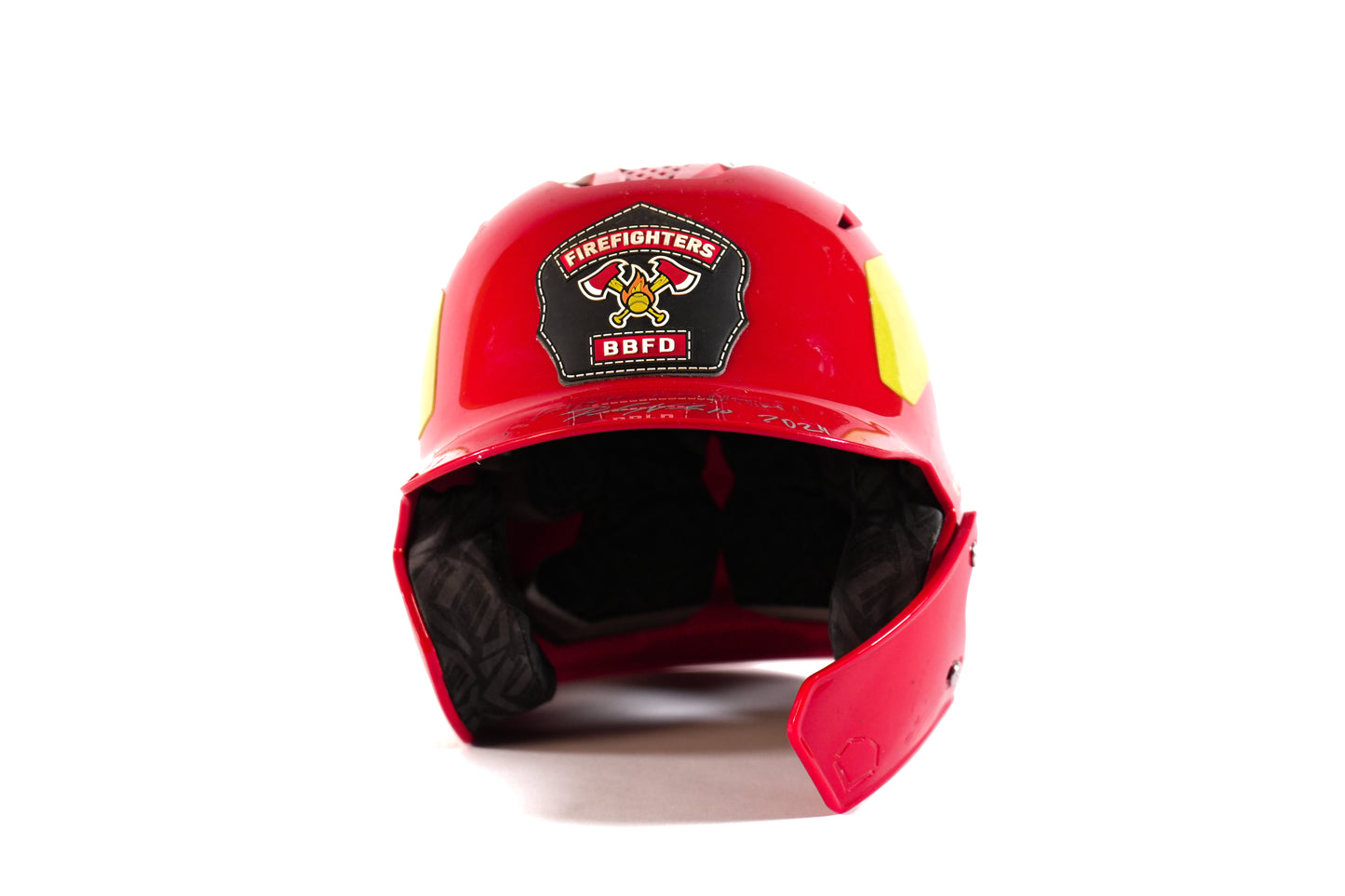 Parker Nolan #10 Autographed 2024 Game Worn Firefighters Helmet