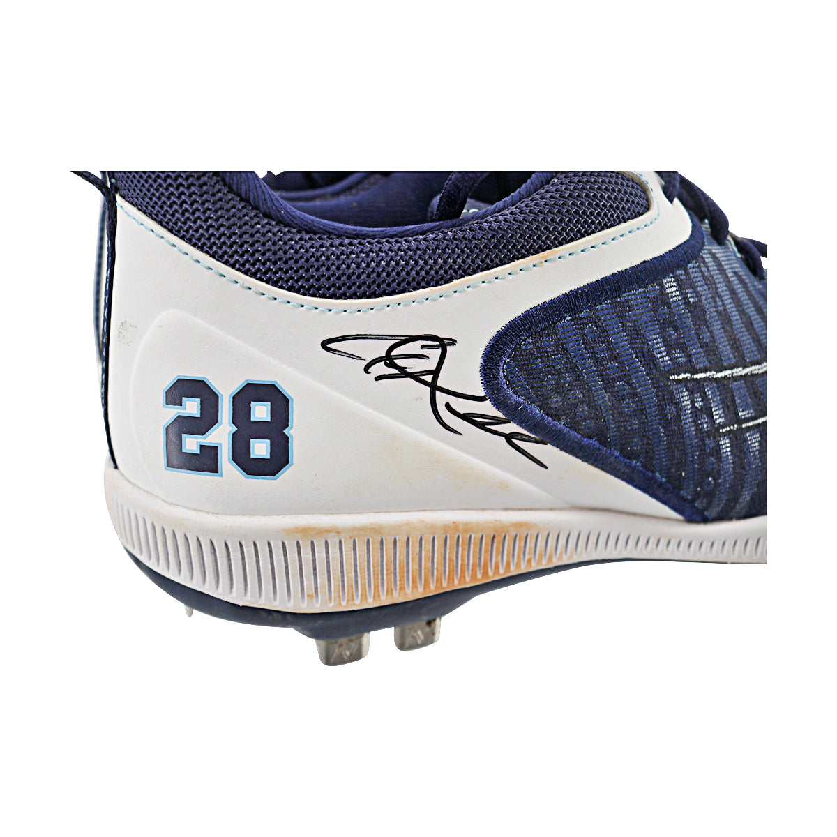 Corey Kluber "Former Cleveland Indian" Autographed Game Worn Pair of Size 11 New Balance Cleats from Savannah Banana Progressive Field Game on 8/10/2024