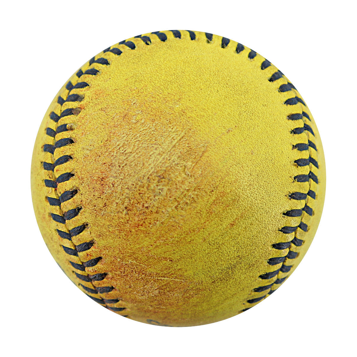 Savannah Bananas Game Used Banana Ball from 8/10/2024 Game at Cleveland Progressive Field - Corey Kluber First Pitch Ball