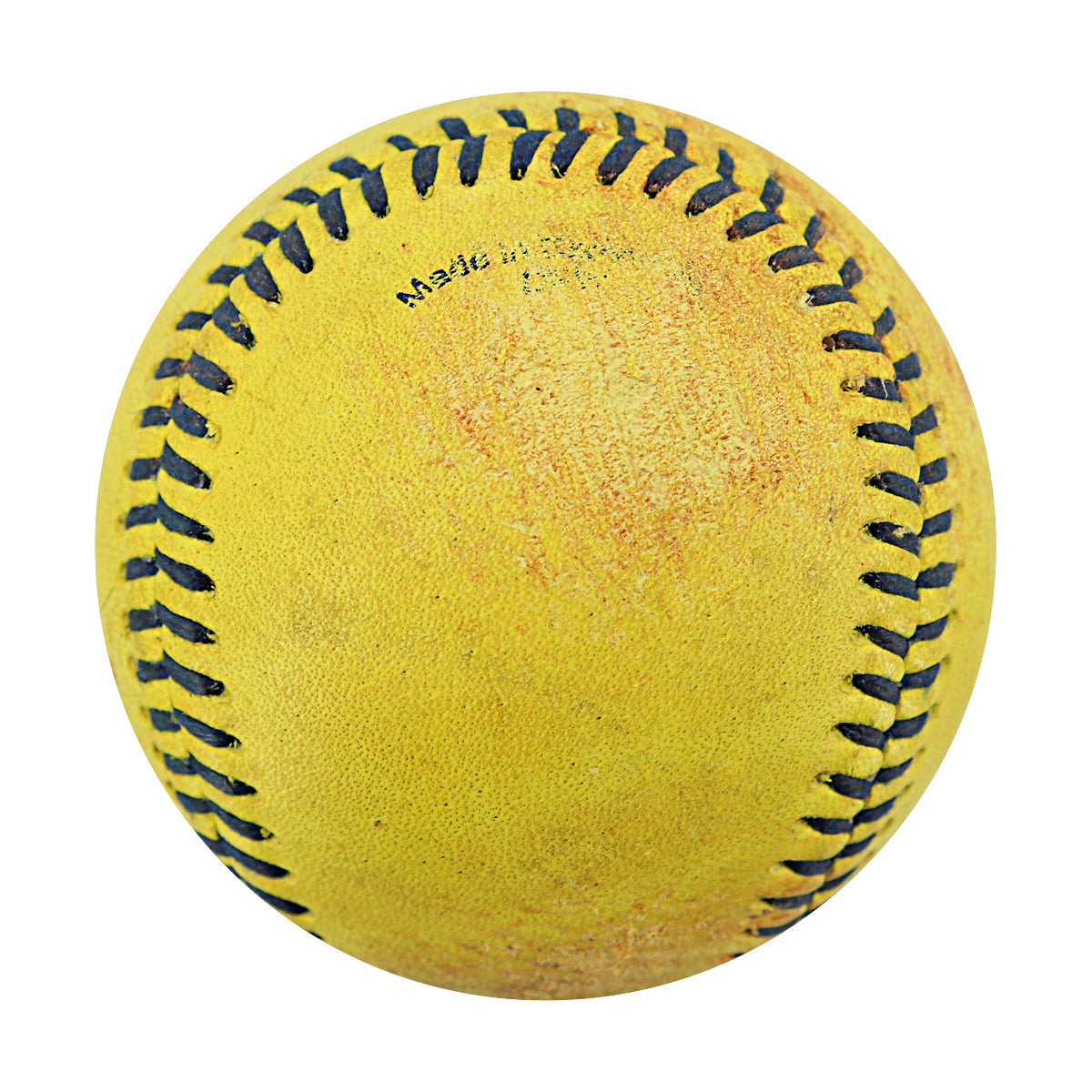 Savannah Bananas Game Used Banana Ball from 8/10/2024 Game at Cleveland Progressive Field - Jason Kipnis Base Hit Ball