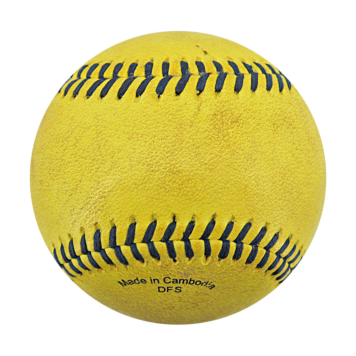 Savannah Bananas Game Used Banana Ball from 8/10/2024 Game at Cleveland Progressive Field - Final Out Ball (Fan Catch)