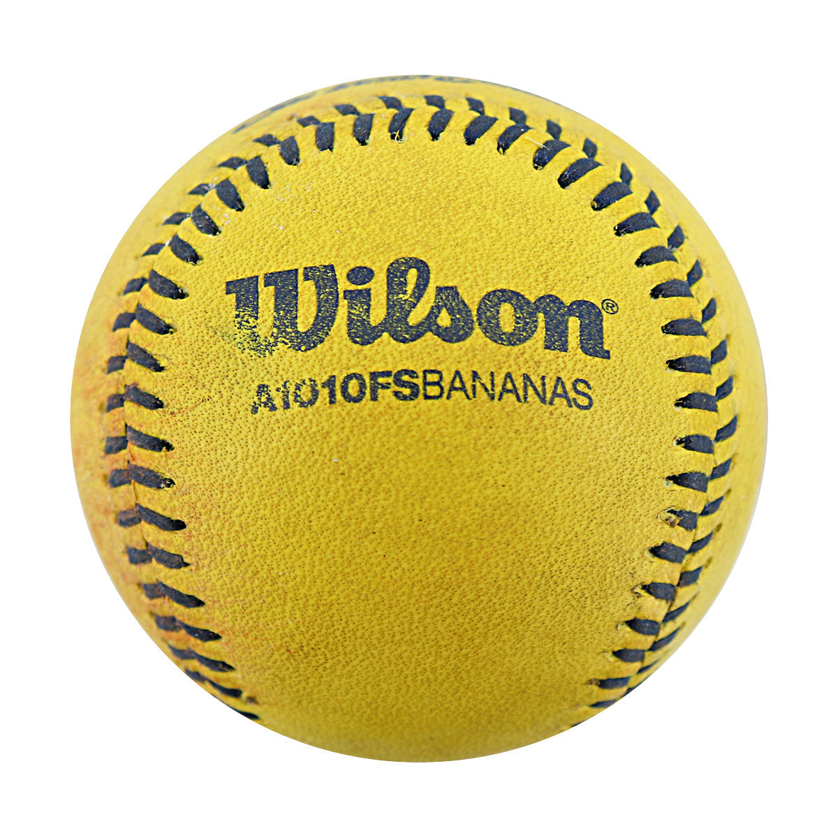 Savannah Bananas Game Used Banana Ball from 8/10/2024 Game at Cleveland Progressive Field - First Trick Play Out Ball