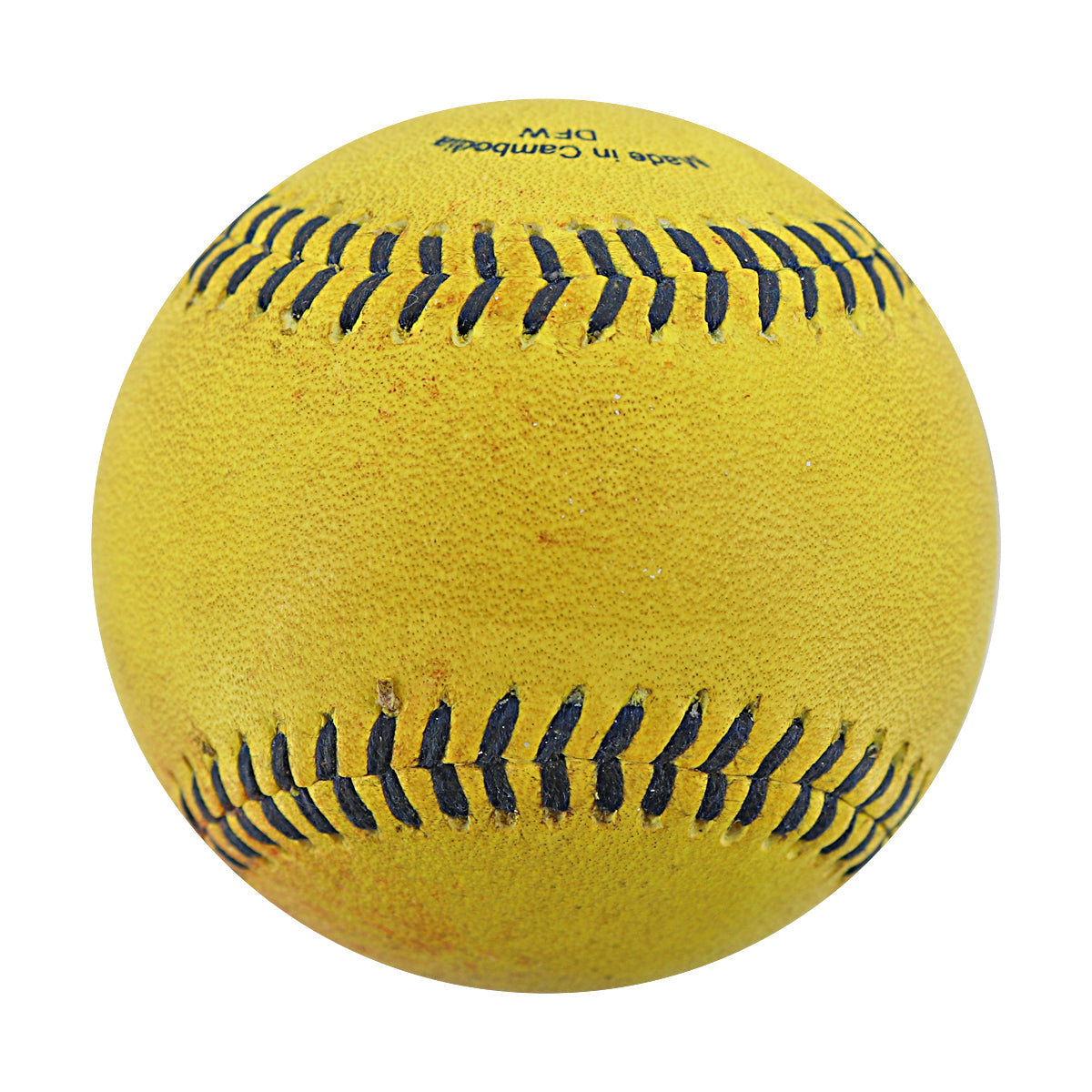 Savannah Bananas Game Used Banana Ball from 8/10/2024 Game at Cleveland Progressive Field - First Trick Play Out Ball