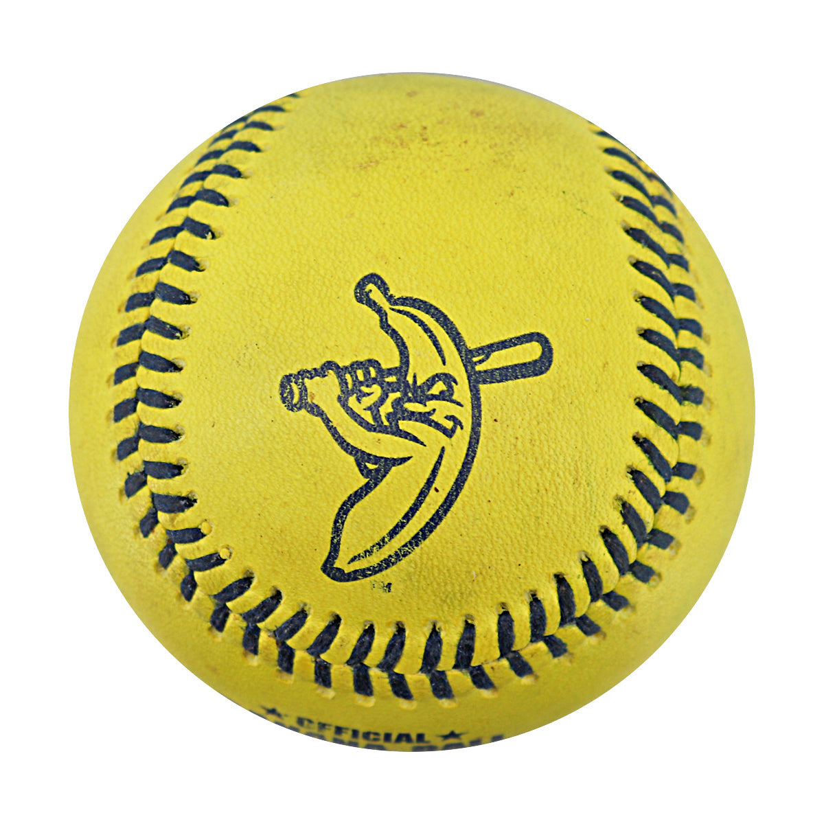 Savannah Bananas 2024 Game Used Baseball from Philadelphia Citizens Bank Park - 9/21/24 - 1st Pitch Bananas, 1st Hit and HR Animals