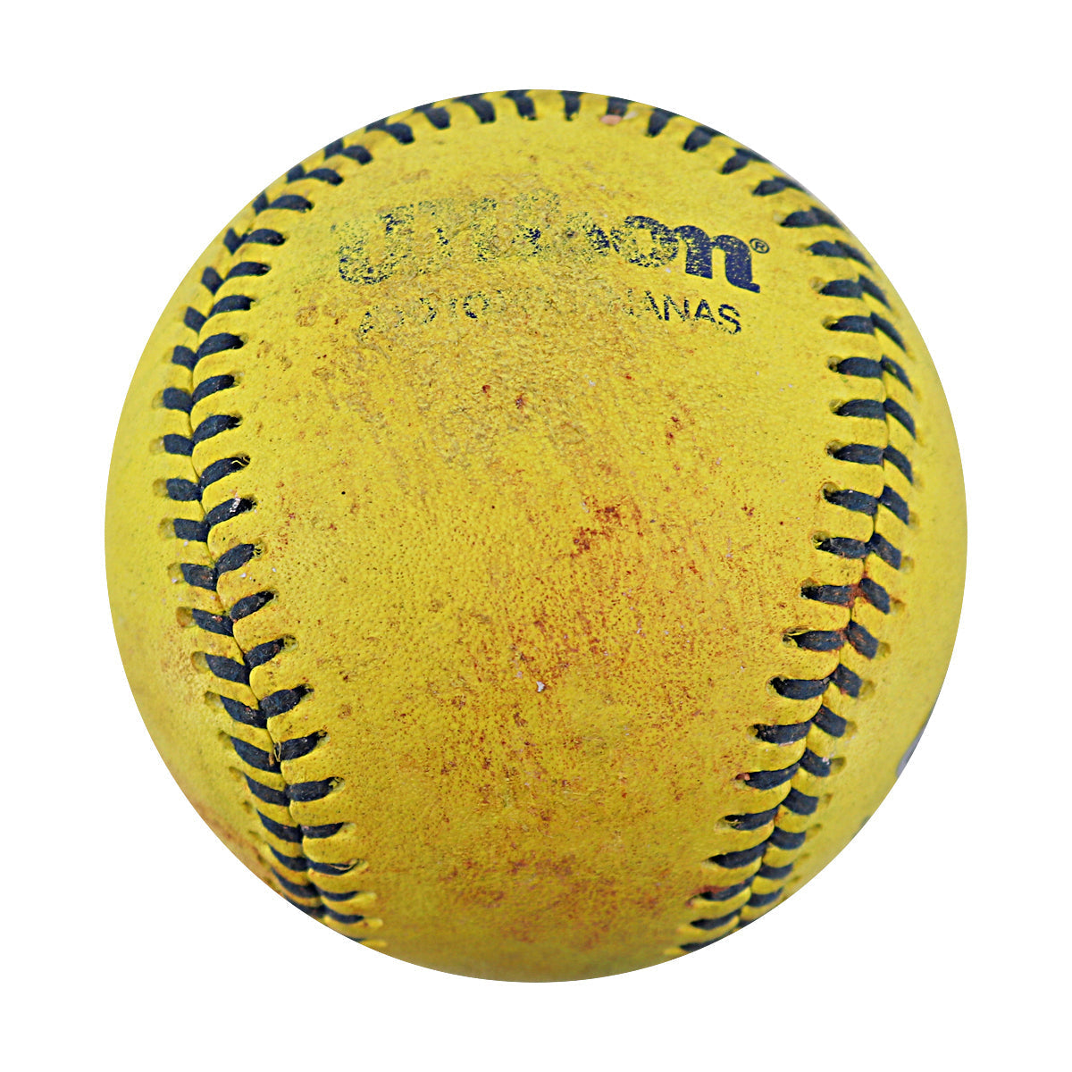 Savannah Bananas 2024 Game Used Baseball from Philadelphia Citizens Bank Park - 9/21/24 - 1st Strikeout Bananas Pitcher (Niznik)