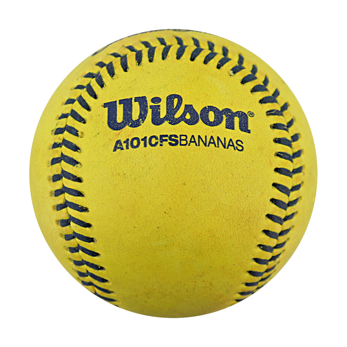 Savannah Bananas 2024 Game Used Baseball from Philadelphia Citizens Bank Park - 9/21/24 - 1st Trick Play Bananas Fielder (Cox)