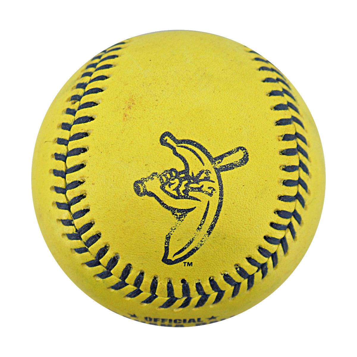 Savannah Bananas 2024 Game Used Baseball from Philadelphia Citizens Bank Park - 9/21/24 - 1st Trick Play Animals (Achuff)