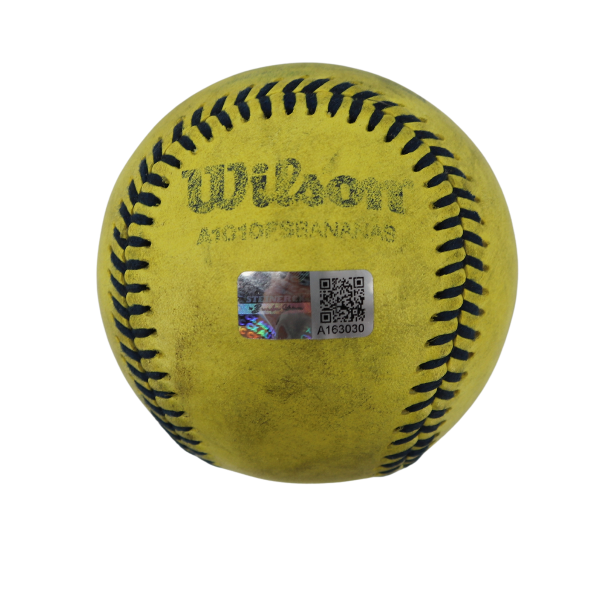 Savannah Bananas 2024 Game Used Baseball from Philadelphia Citizens Bank Park - 9/21/24