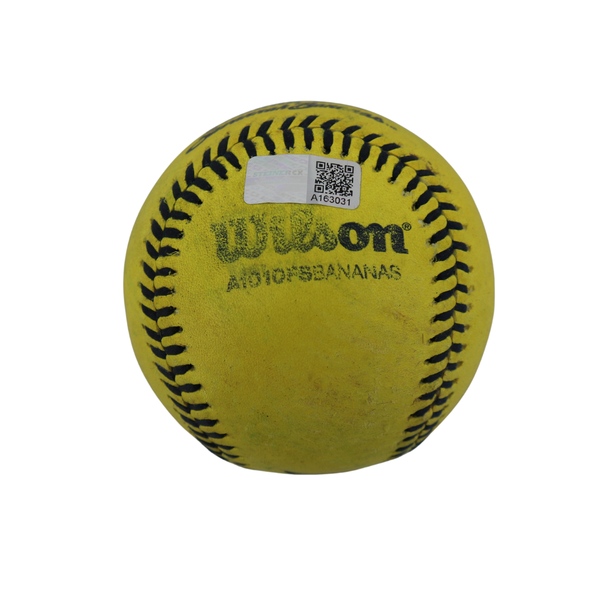Jamie Moyer Autographed Savannah Bananas 2024 Game Used Baseball from Philadelphia Citizens Bank Park - 9/21/24