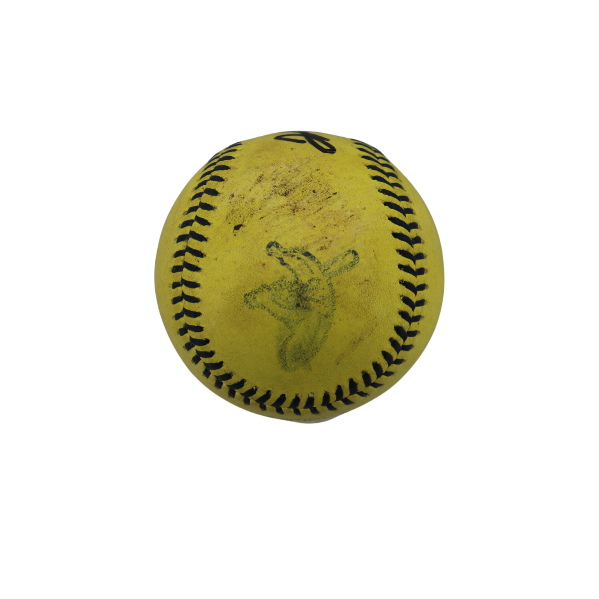 Joe Blanton Autographed Savannah Bananas 2024 Game Used Baseball from Philadelphia Citizens Bank Park - 9/21/24