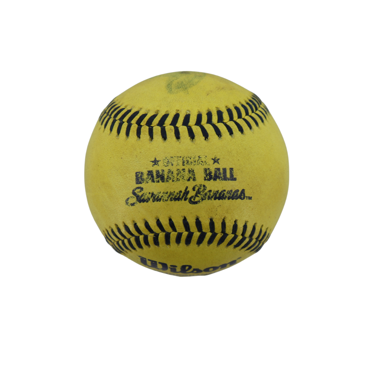 Joe Blanton Autographed Savannah Bananas 2024 Game Used Baseball from Philadelphia Citizens Bank Park - 9/21/24