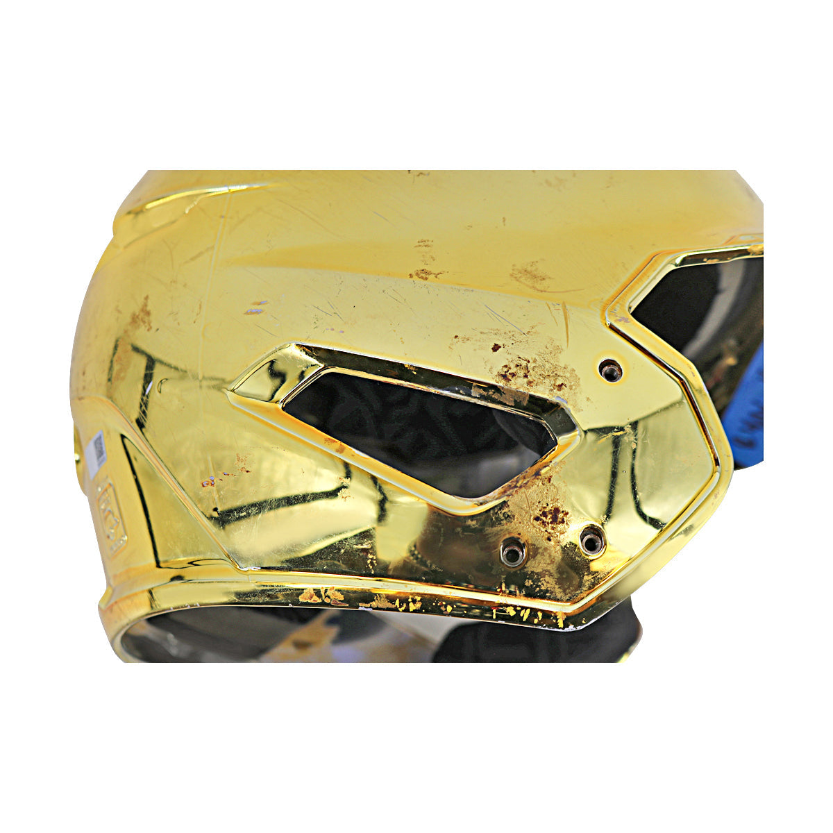 Ryan Howard Autographed Savannah Bananas 2024 Game Used Golden Batter Helmet from Philadelphia Citizens Bank Park - 9/21/24