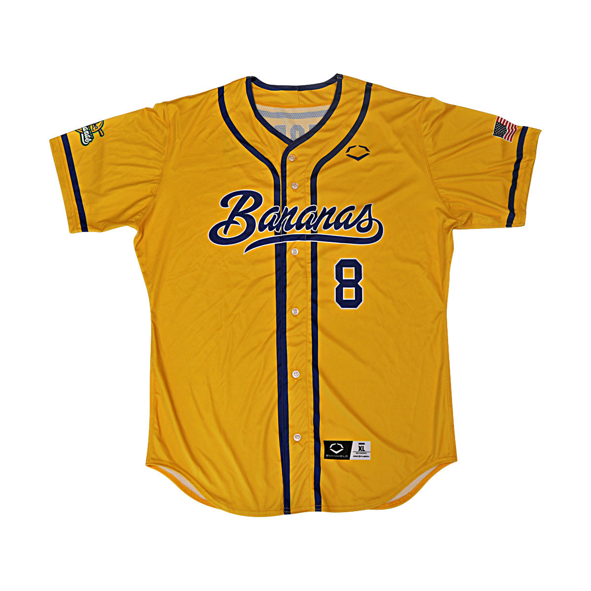 Shane Victorino Autographed Savannah Bananas 2024 Game Worn Jersey from Philadelphia Citizens Bank Park - 9/21/24