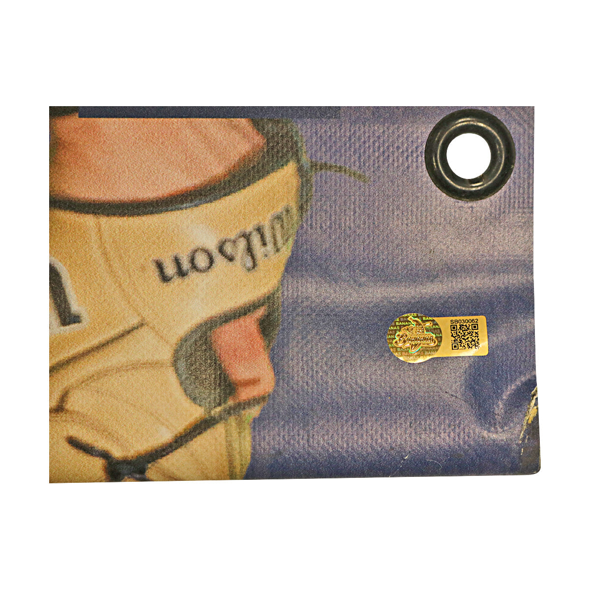 Jared Donalson Autographed Inscribed Savannah Bananas 2024 Grayson Stadium 24"x35" Vinyl Banner
