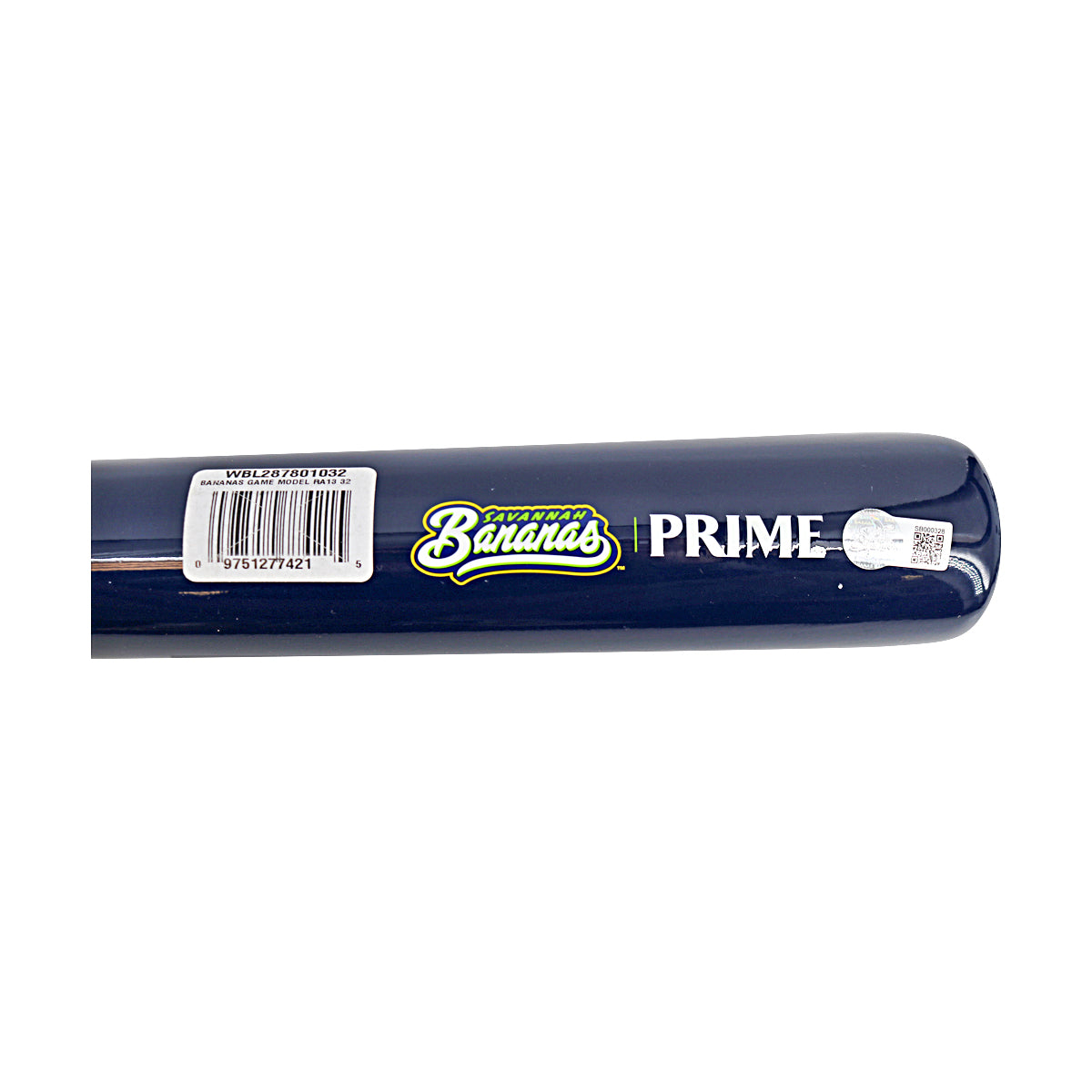 Robert Anthony Cruz Savannah Bananas Autographed Inscribed 'Tampa HR 3-15-25' LS RA13 Game Model Bat