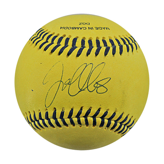 Jackson Olson Savannah Bananas Autographed Wilson Banana Ball