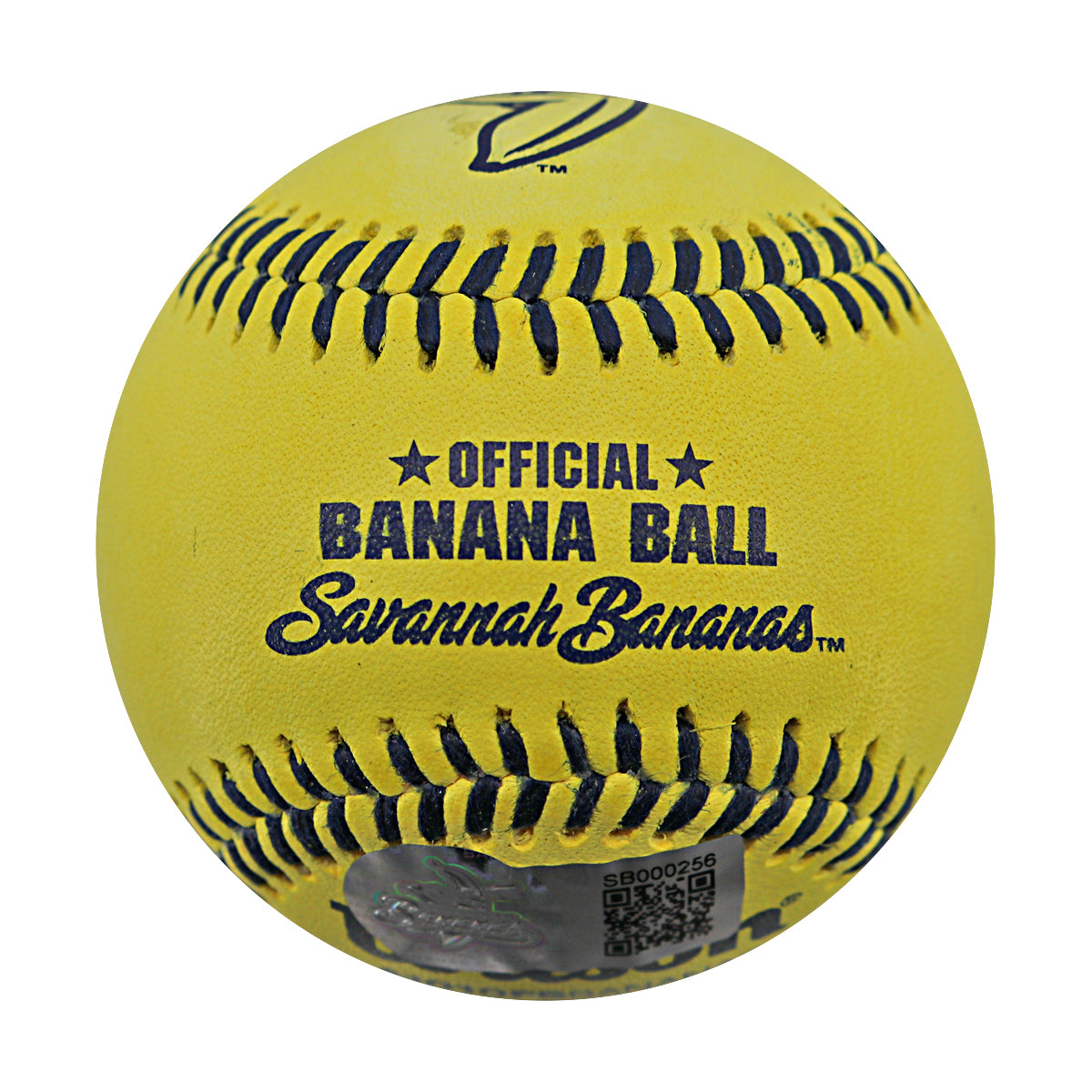 Jackson Olson Savannah Bananas Autographed Wilson Banana Ball