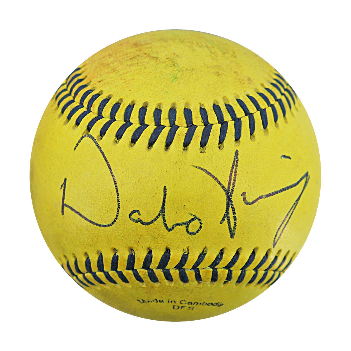 Dabo Swinney Savannah Bananas Autographed Game Used Banana Ball from 4/26/25 at Clemson