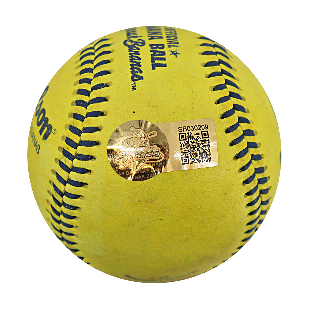 Dabo Swinney Savannah Bananas Autographed Game Used Banana Ball from 4/26/25 at Clemson