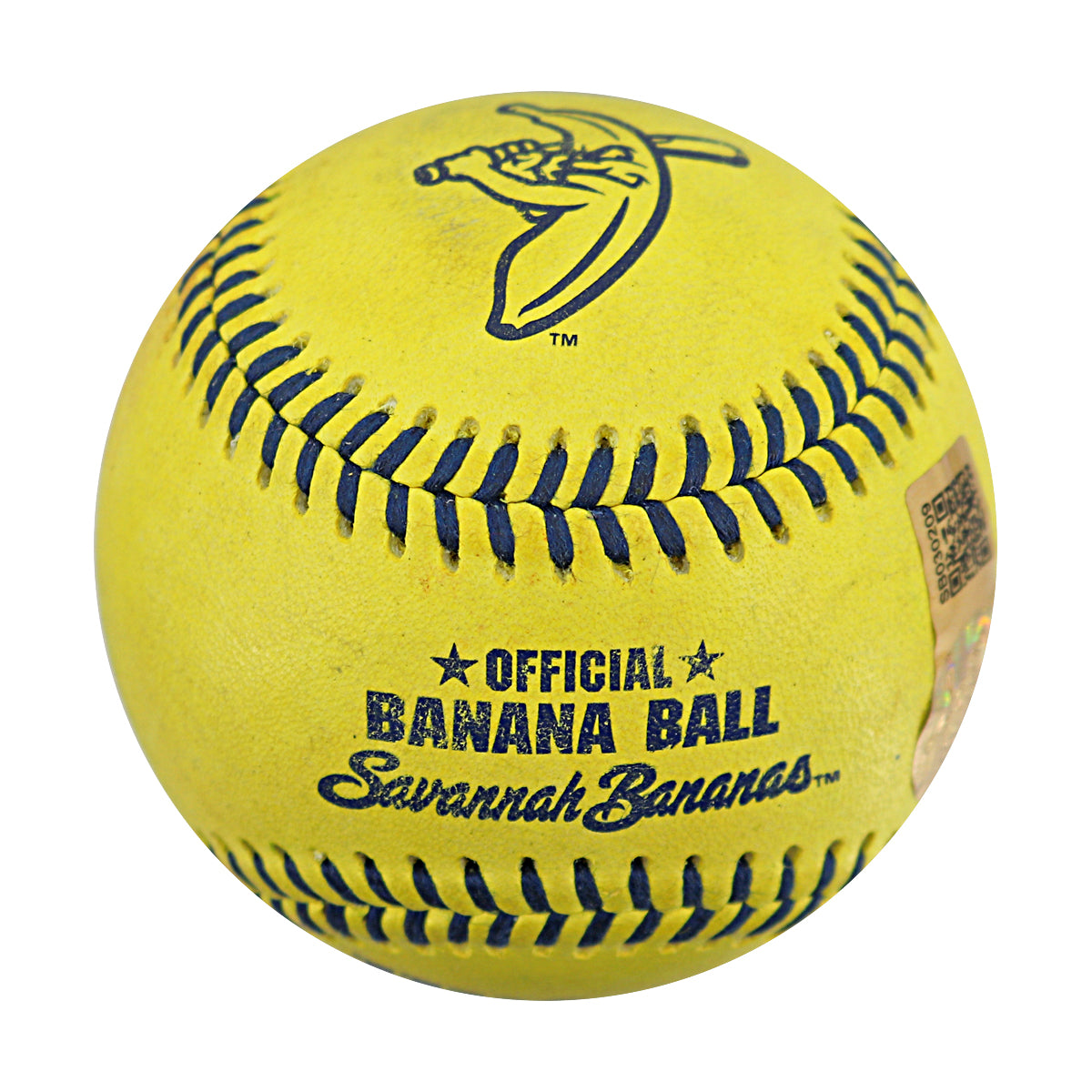 Dabo Swinney Savannah Bananas Autographed Game Used Banana Ball from 4/26/25 at Clemson