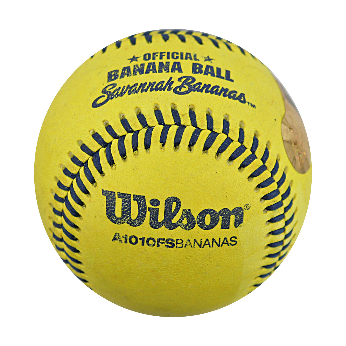 Dabo Swinney Savannah Bananas Autographed Game Used Banana Ball from 4/26/25 at Clemson