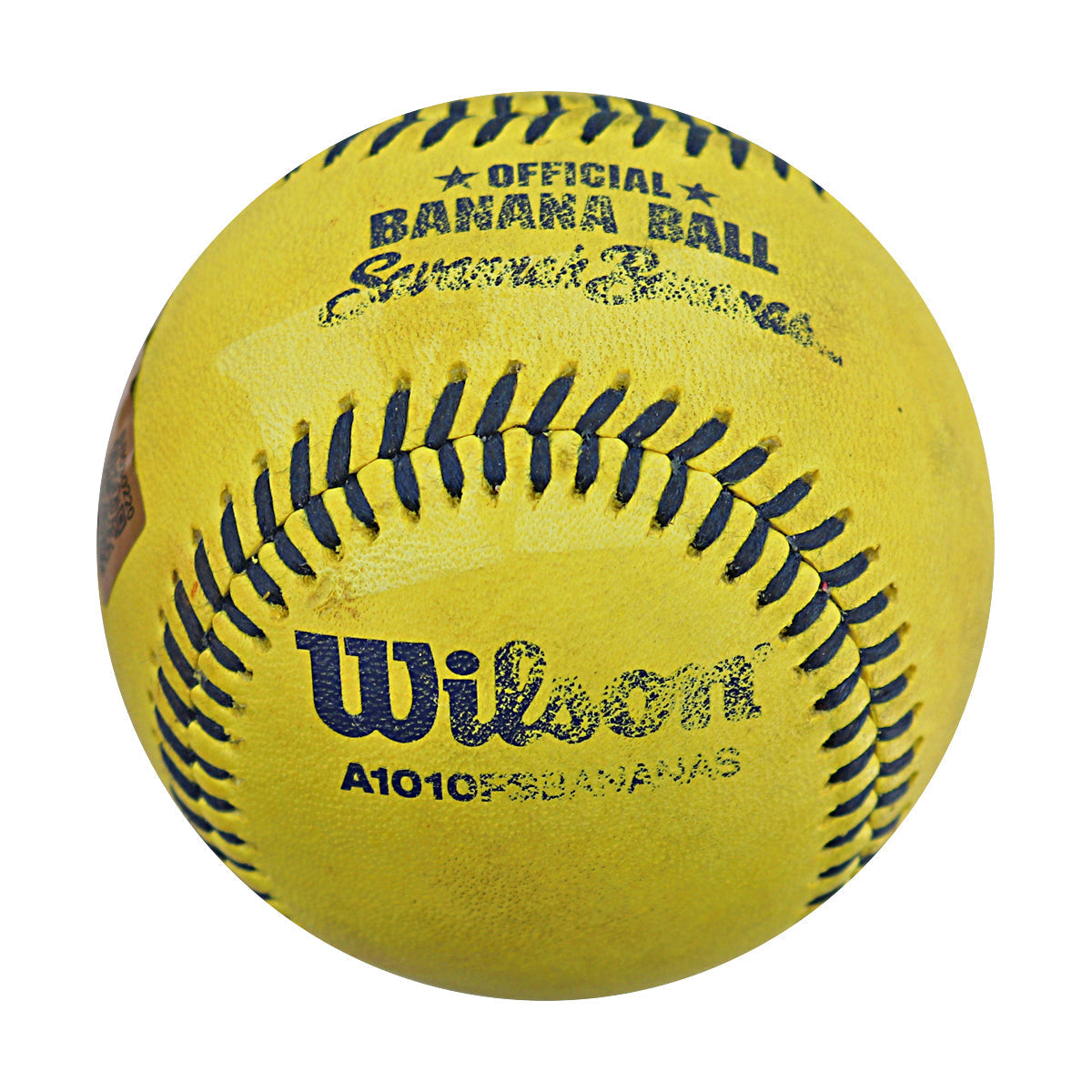 Danny Hosley Savannah Bananas Autographed Game Used Banana Ball from 4/26/25 at Clemson - Final Pitch Ball of Game
