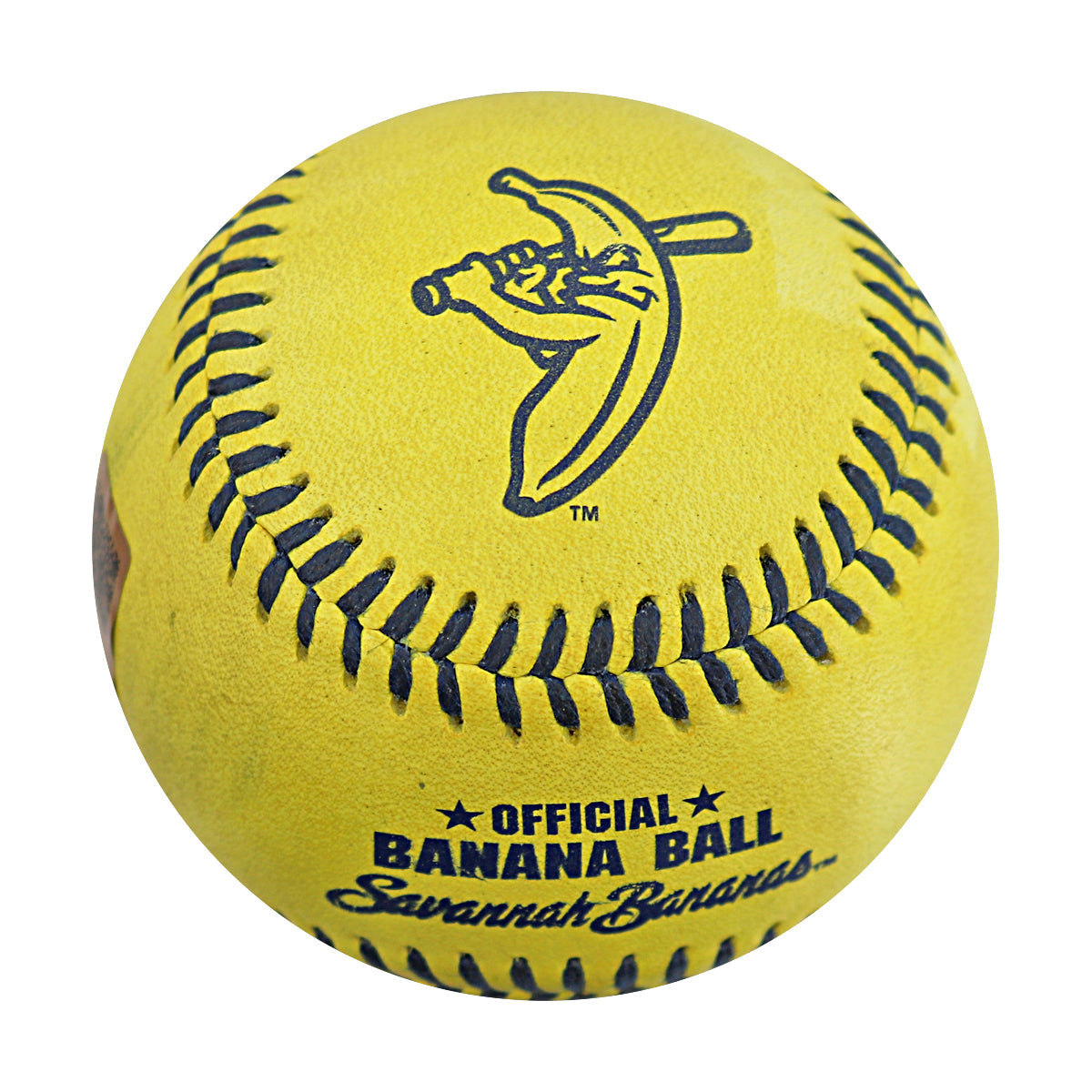 Ryan Cox Savannah Bananas Autographed Game Used Banana Ball from 4/26/25 at Clemson - 2nd Inning Foul Ball