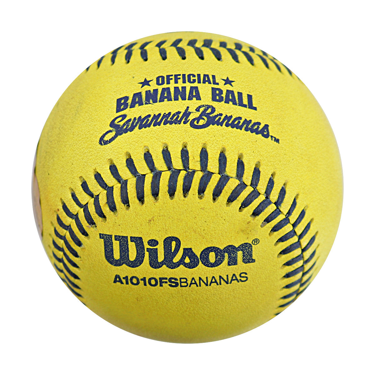 Ryan Cox Savannah Bananas Autographed Game Used Banana Ball from 4/26/25 at Clemson - 2nd Inning Foul Ball