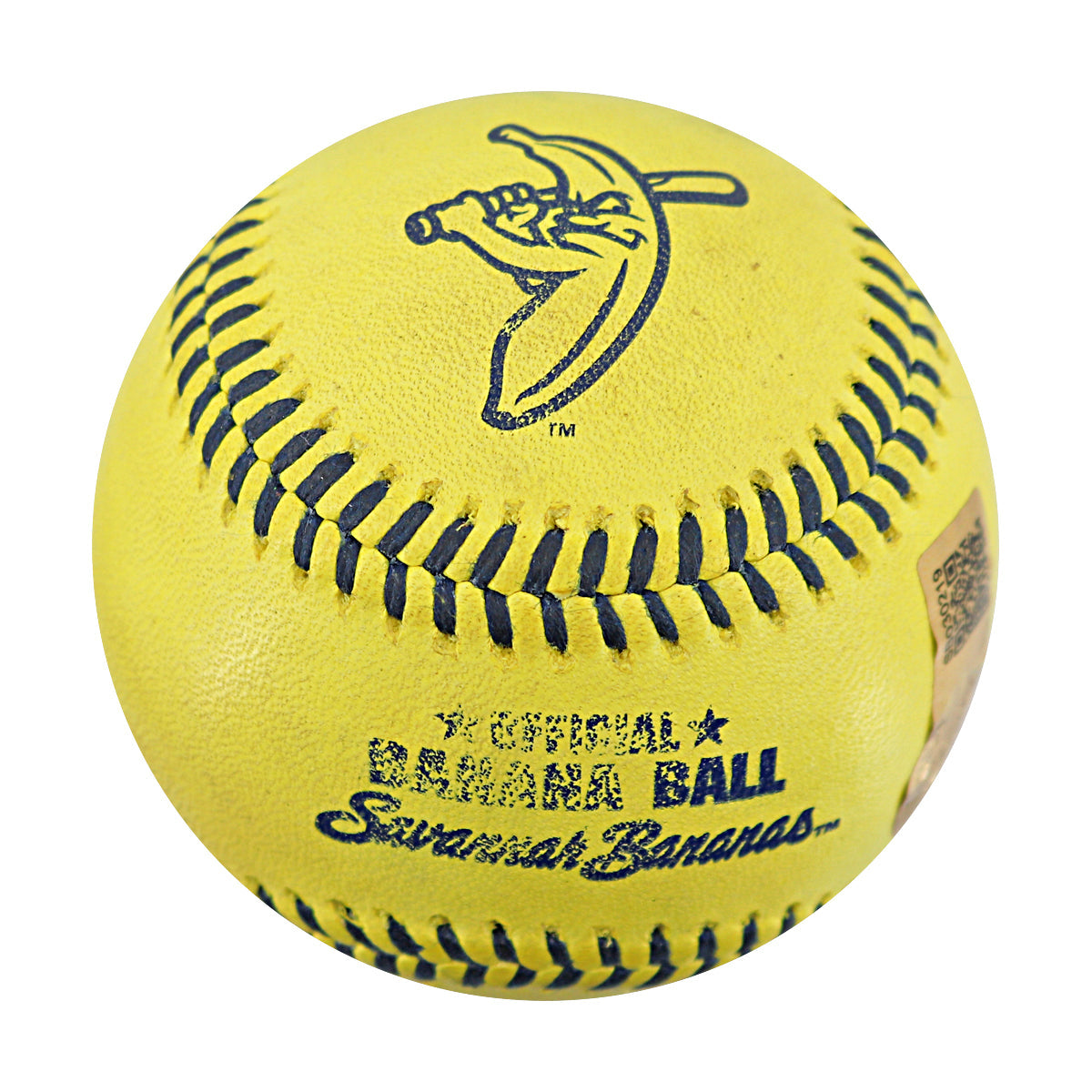 DR Meadows Savannah Bananas Autographed Game Used Banana Ball from 4/26/25 at Clemson - 6th Inning Back Flip Catch Ball