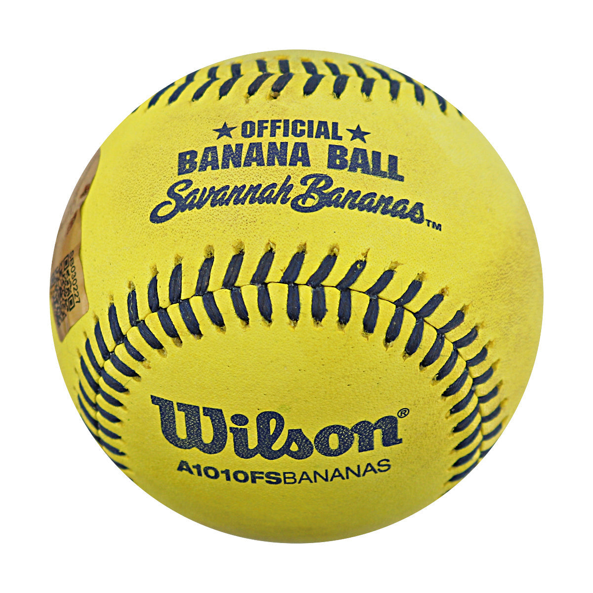Robert Anthony "Coach RAC" Savannah Bananas Autographed Game Used Banana Ball from 4/26/25 at Clemson - 7th Inning Back Flip Catch Ball