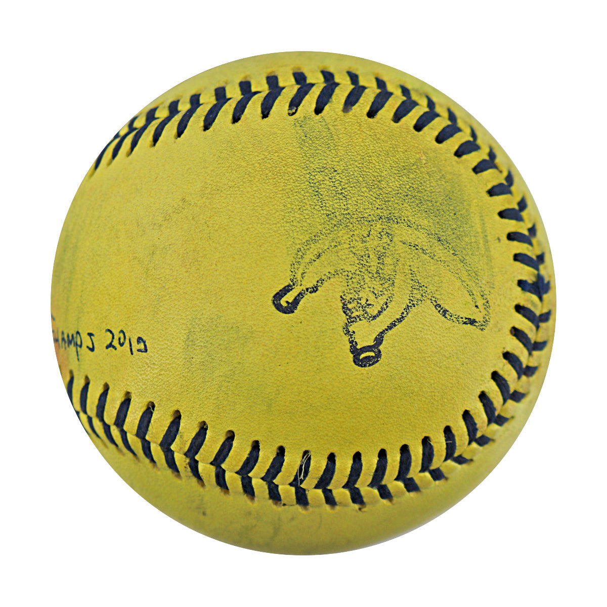 Jeremy Guthrie Signed Inscribed Game Used Banana Ball 5.23.25 Kauffman Stadium