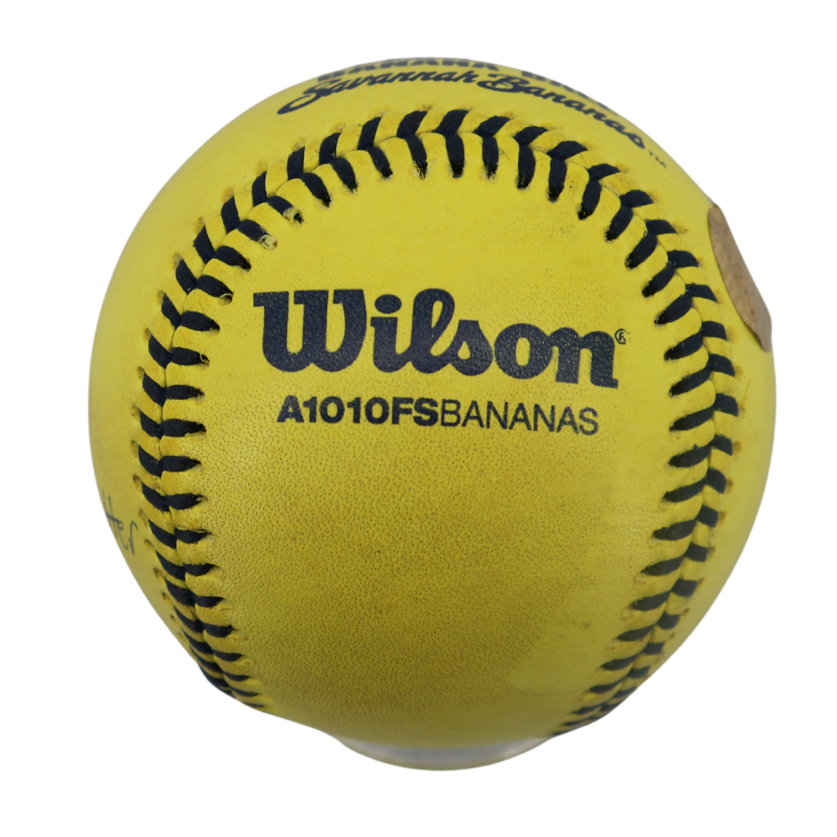 Noah Niznik Autographed Game Used Banana Ball w/Case 4.26.25 Memorial Stadium