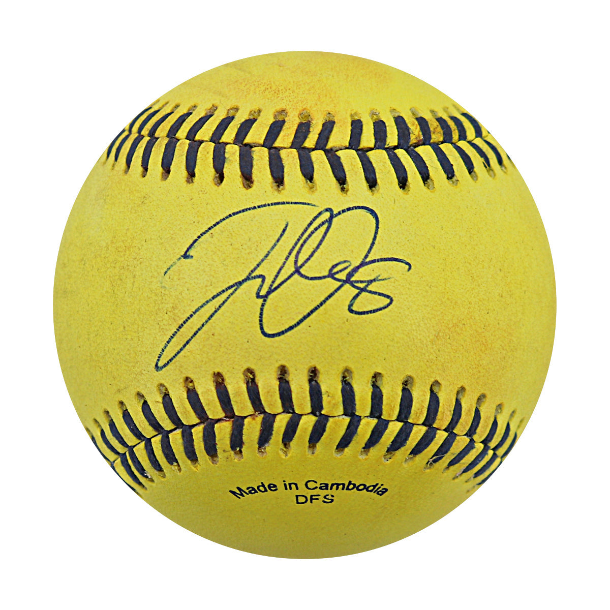 Jackson Olson Autographed Game Used Banana Ball 7.5.25 Fenway Park