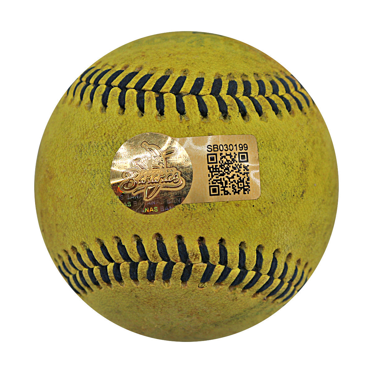 Man Nanas Autographed Game Used Banana Ball 6.7.25 Bank of America Stadium