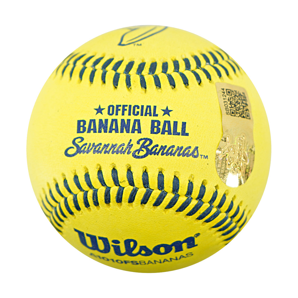 Dan Oberst Savannah Bananas Autographed Official Banana Ball 3.14.26 Superdome, New Orleans