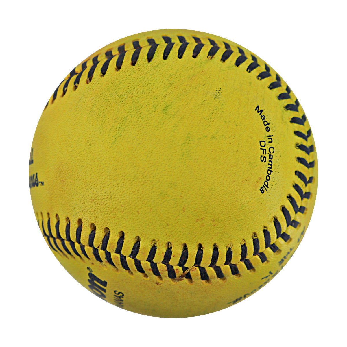 Jeremy Guthrie Autographed Game Used Banana Ball w/Case 5.24.25 Kauffman Stadium