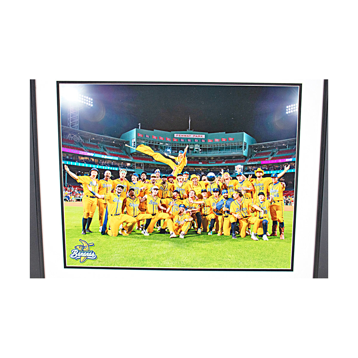 Savannah Bananas FRAMED Team 16x20 Photograph - 2024 at Fenway Park - UNSIGNED