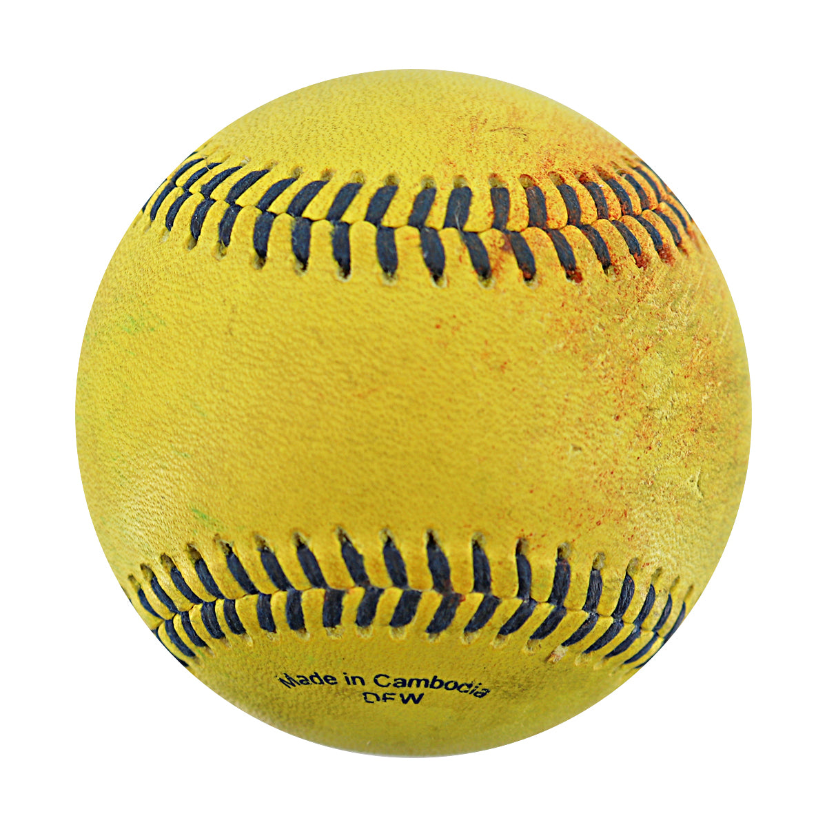 Savannah Bananas Game Used Banana Ball from 3/15/25 at Tampa - Eric Jones Top 5 Trick Play