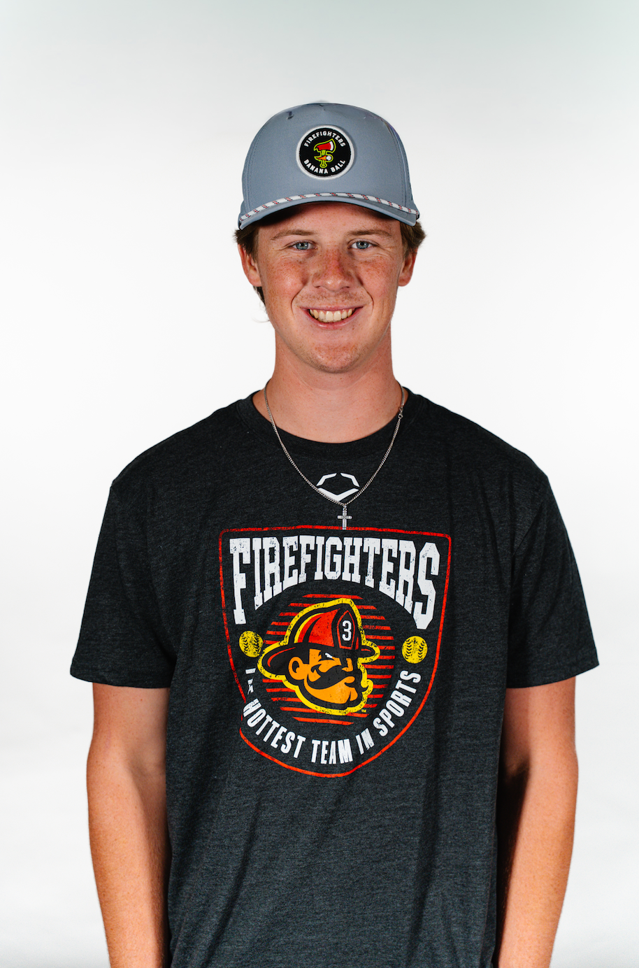 Firefighters EvoShield BB Shield Black Heather Tee