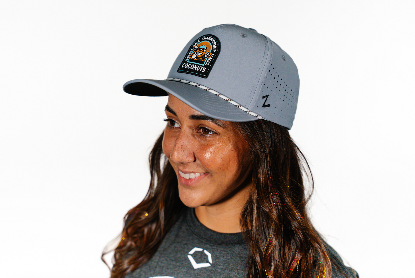 Coconuts Zephyr Slipstream Adjustable Rope Hat - Grey