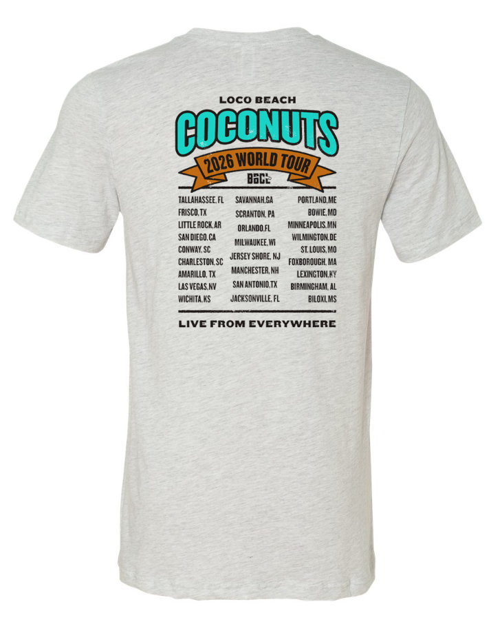 2026 Coconuts BBCL World Tour Tee