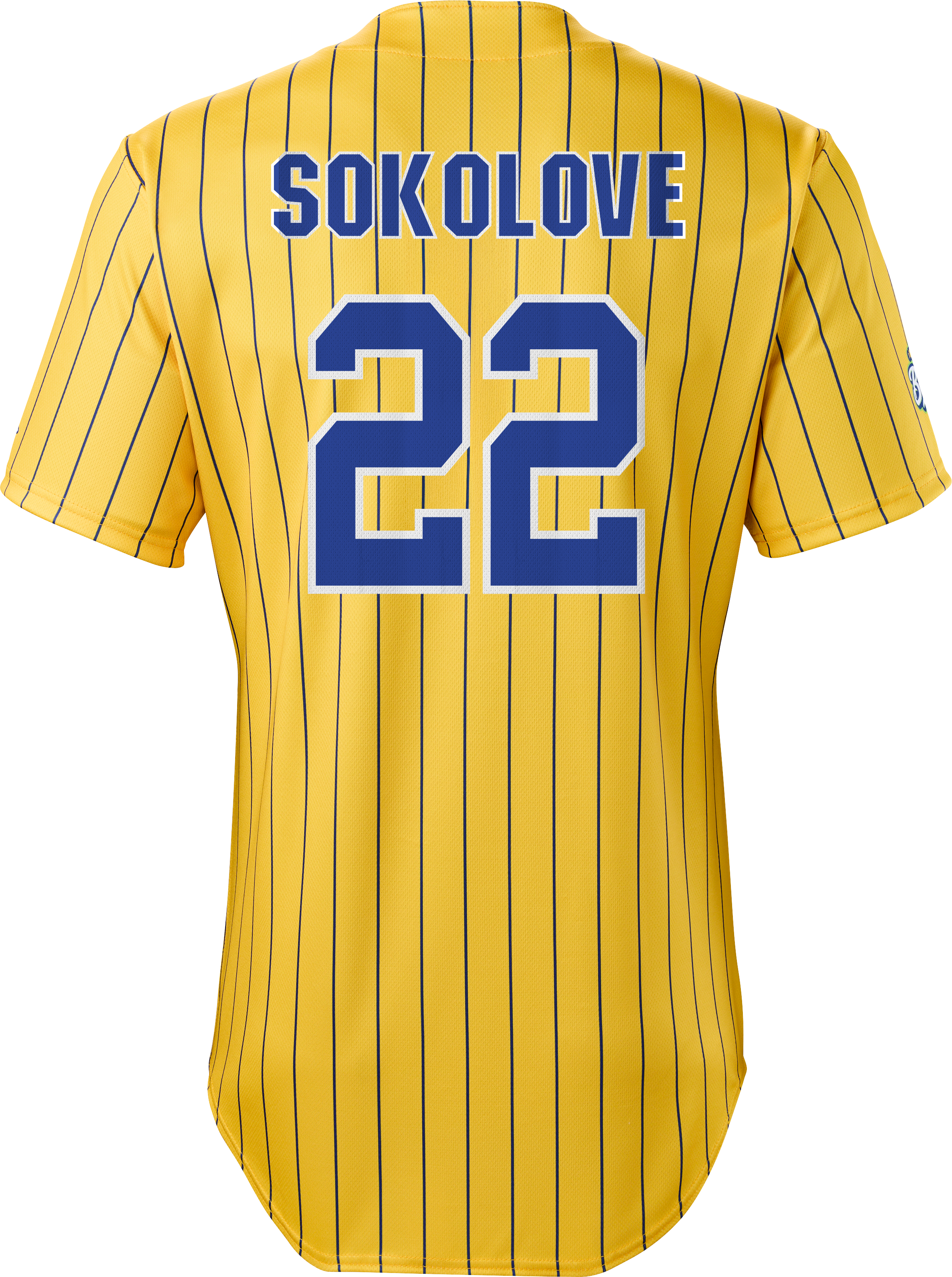 Bananas JT Sokolove #22 Evoshield Jersey - Pinstripe – Banana Ball