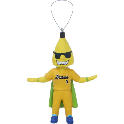 Bananas Split Mini Bobblehead Ornament