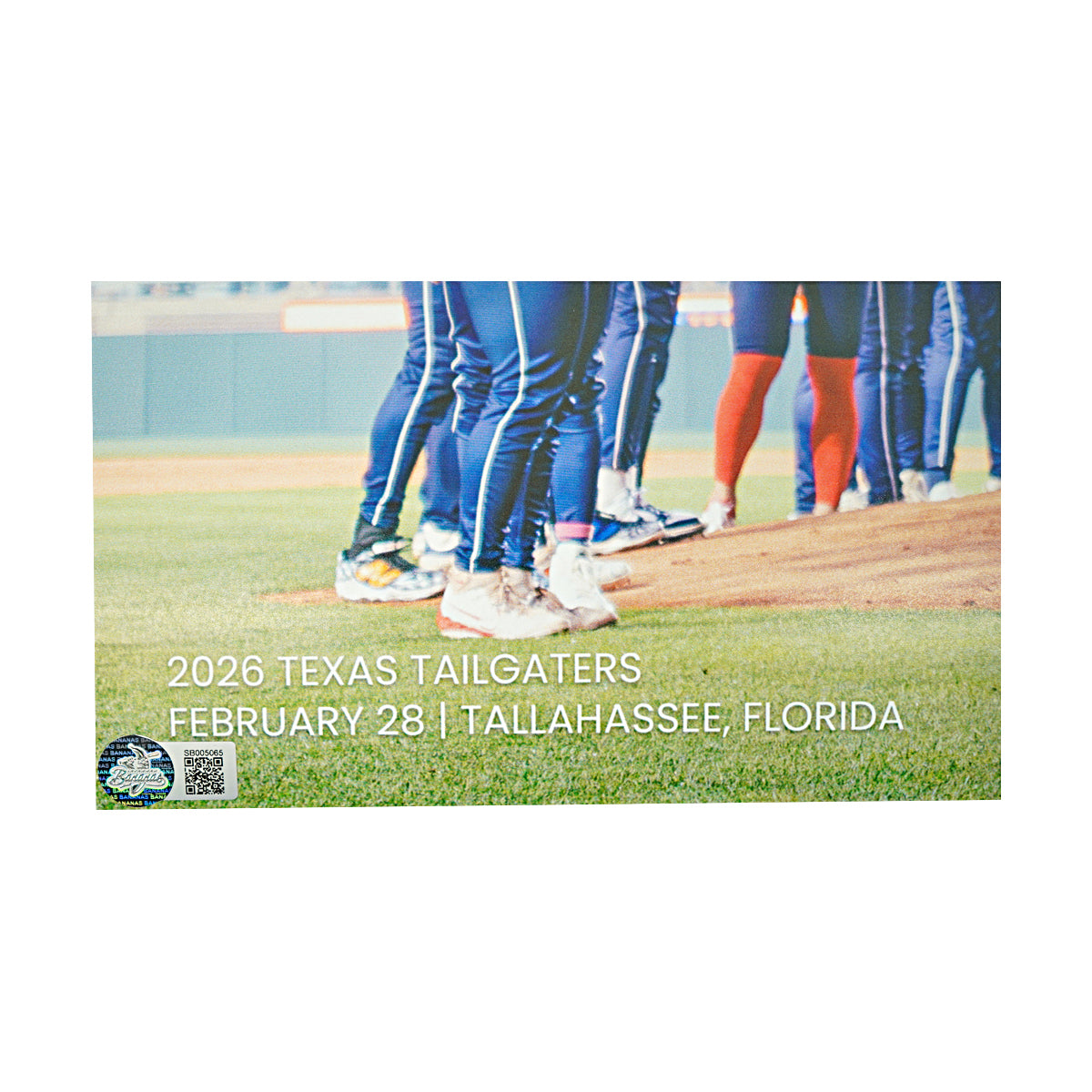 Texas Tailgaters 2026 Team Signed 16x20 Photograph