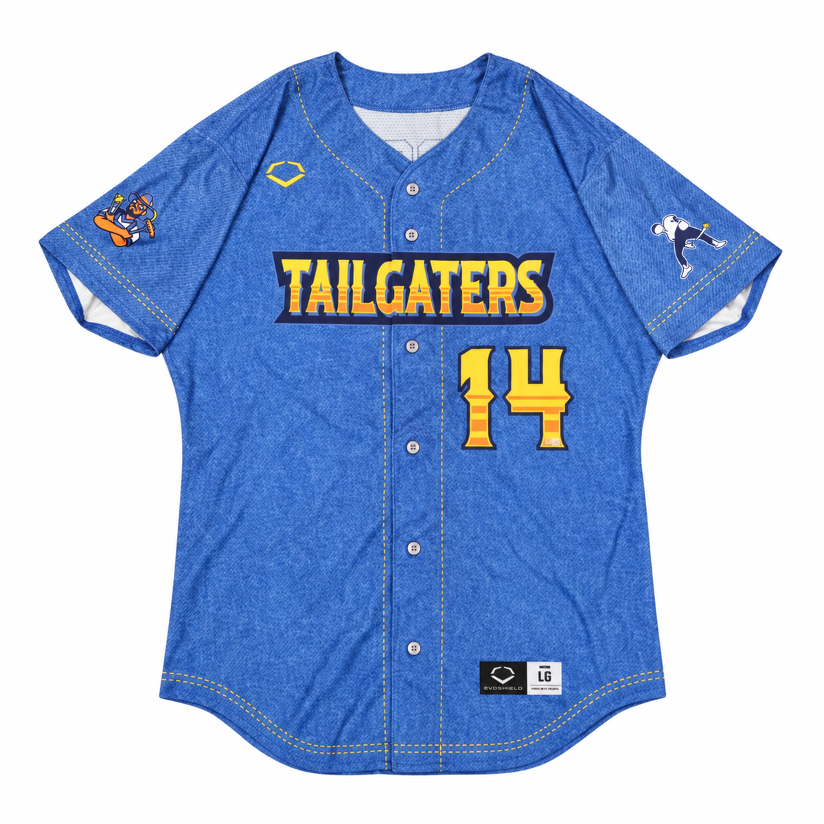 Matthew Fletcher Texas Tailgaters Game Worn May 2, 2026 Jersey at Texas A&M