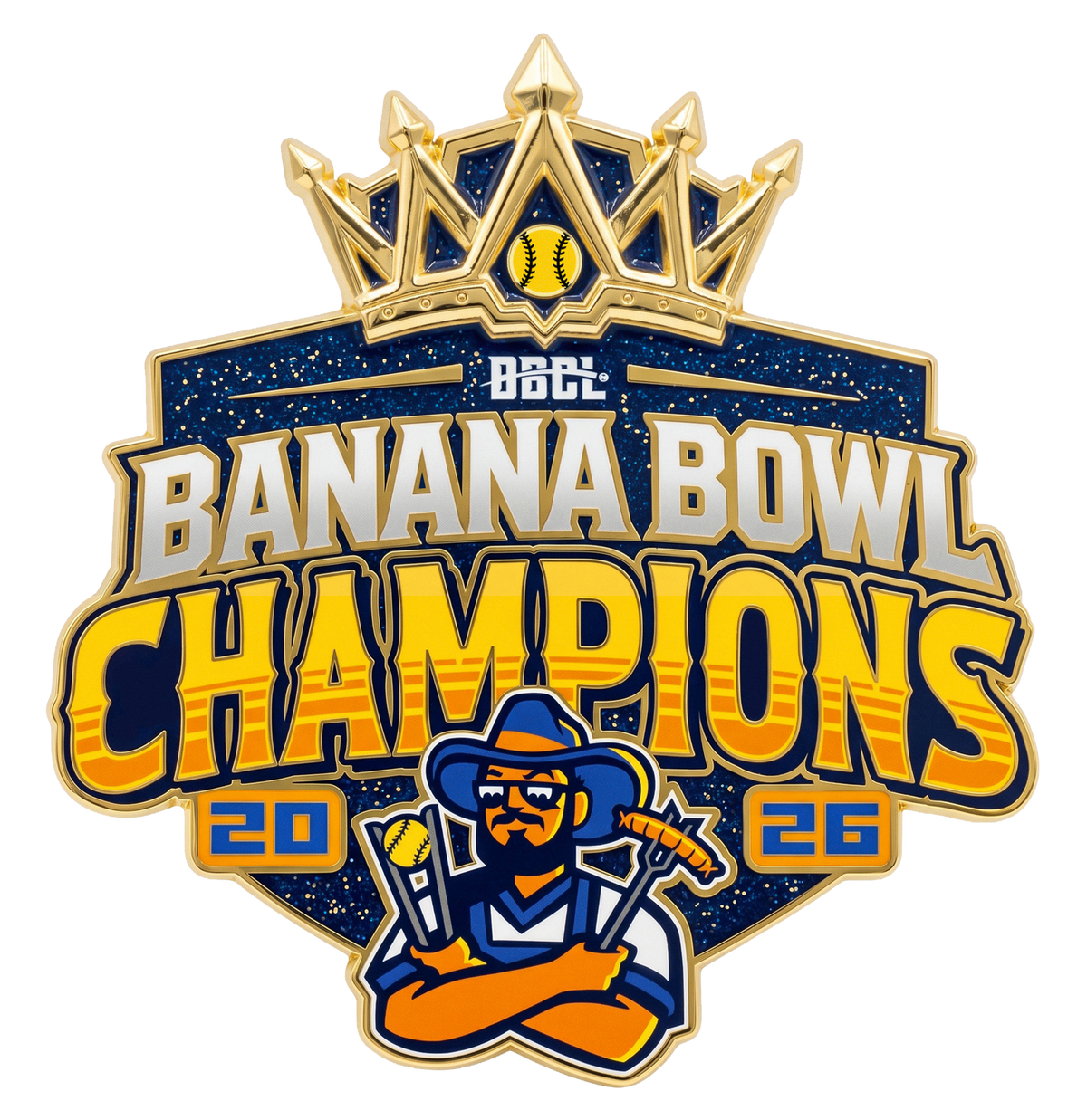 2026 Banana Bowl Champions Lapel Pin